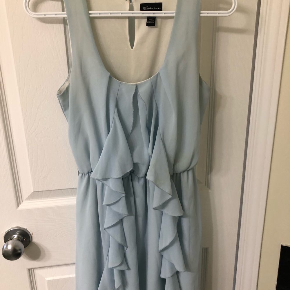 Flowy Blue Dress